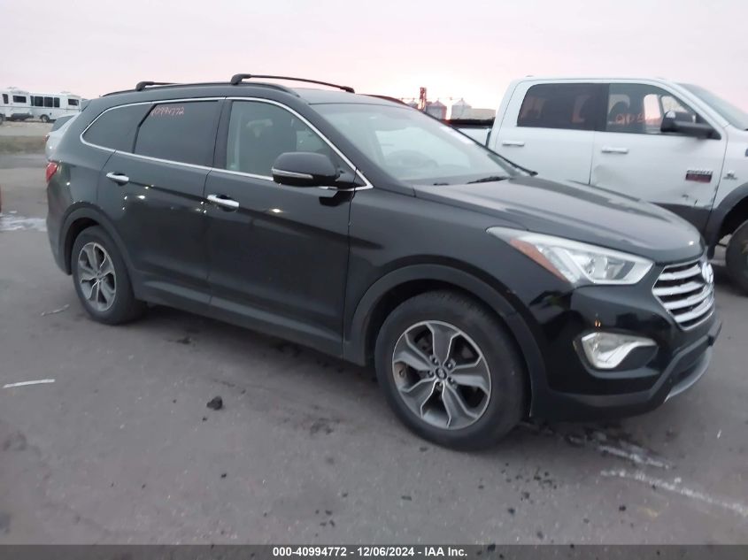 VIN KM8SN4HF0DU024349 2013 Hyundai Santa Fe, Gls no.1