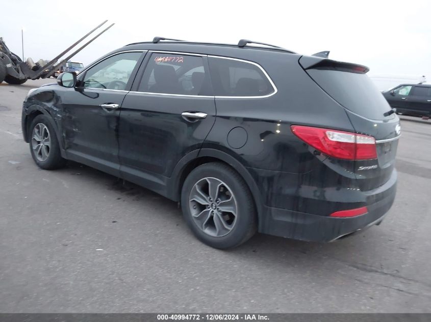 VIN KM8SN4HF0DU024349 2013 Hyundai Santa Fe, Gls no.3