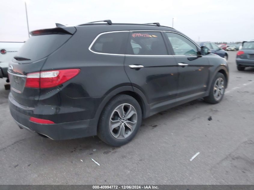 VIN KM8SN4HF0DU024349 2013 Hyundai Santa Fe, Gls no.4