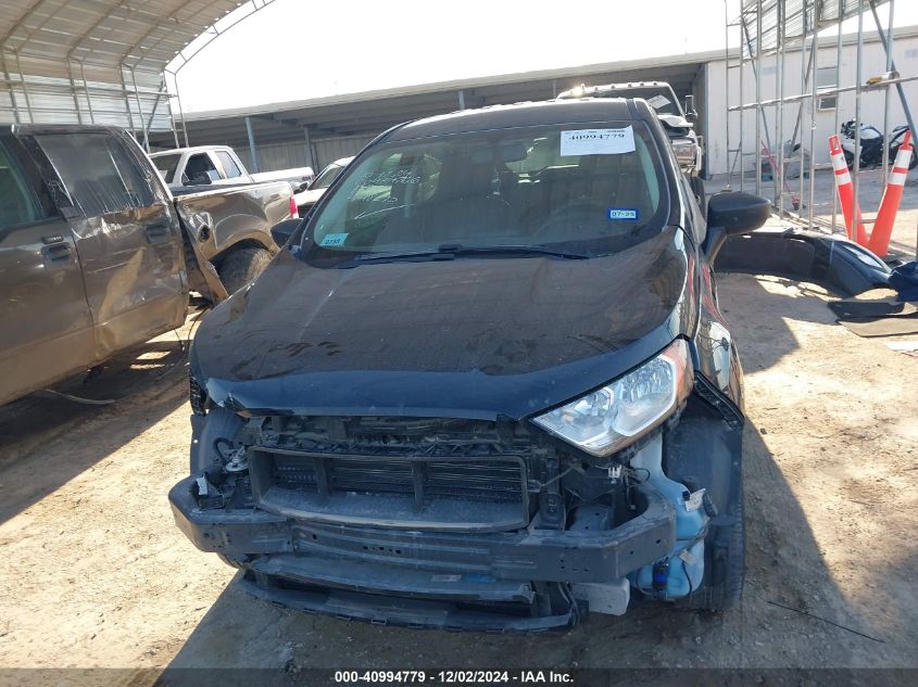 2021 Ford Ecosport S VIN: MAJ3S2FEXMC448293 Lot: 40994779