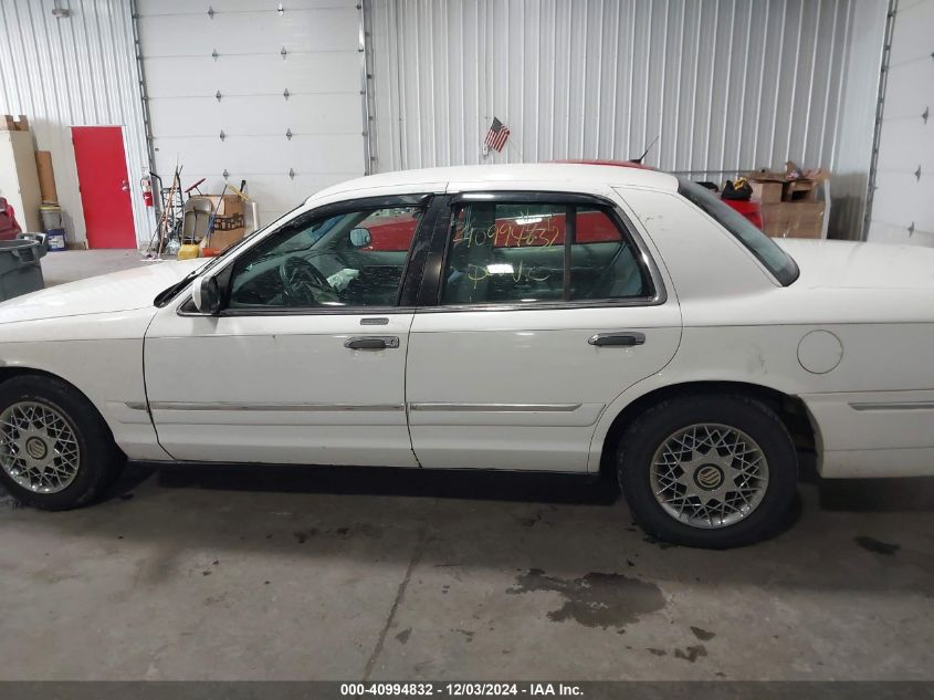 1999 Mercury Grand Marquis Gs VIN: 2MEFM74WXXX656643 Lot: 40994832