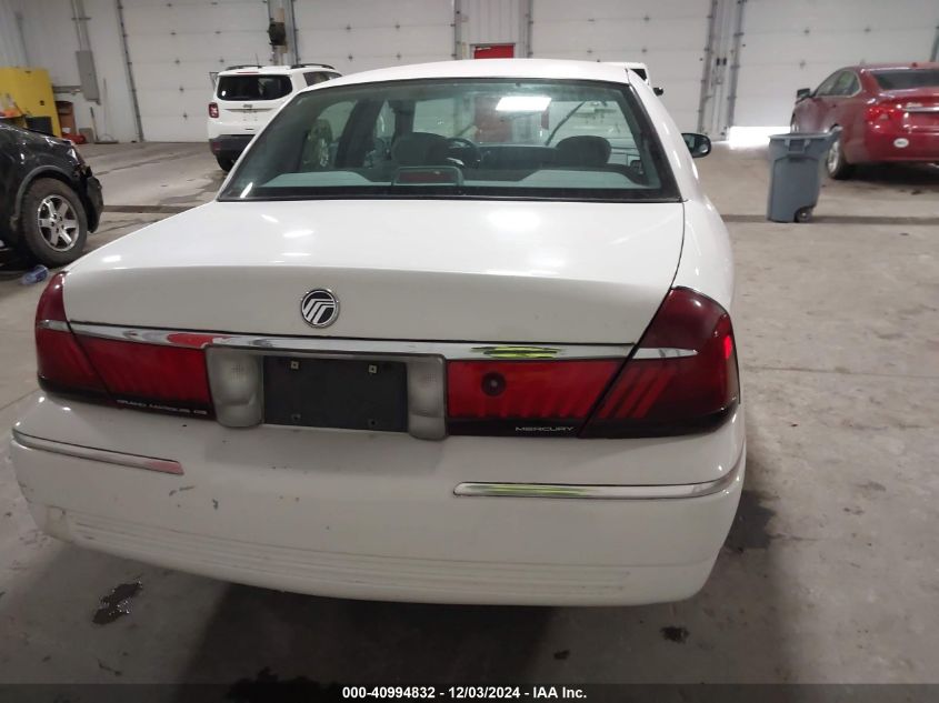 1999 Mercury Grand Marquis Gs VIN: 2MEFM74WXXX656643 Lot: 40994832