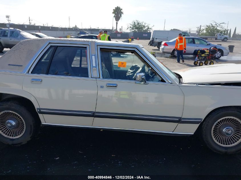 1990 Mercury Grand Marquis Ls VIN: 2MECM75F6LX671085 Lot: 40994846