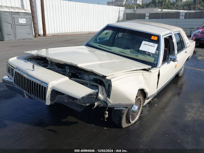 1990 Mercury Grand Marquis Ls VIN: 2MECM75F6LX671085 Lot: 40994846