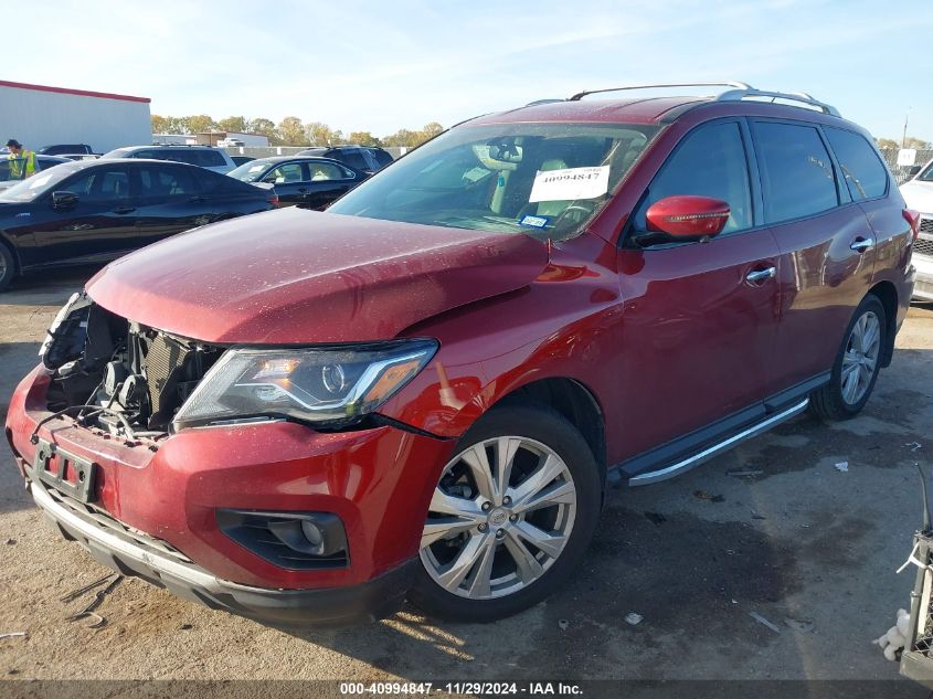 VIN 5N1DR2MN0JC676369 2018 Nissan Pathfinder, SL no.2