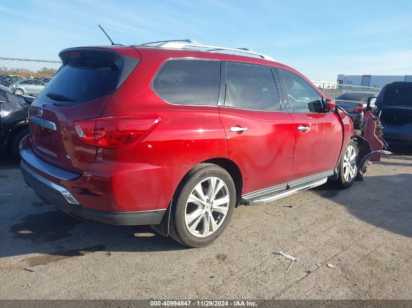 VIN 5N1DR2MN0JC676369 2018 Nissan Pathfinder, SL no.4