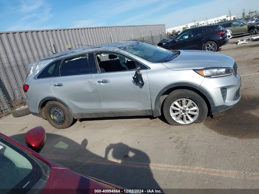 2019 Kia Sorento 2.4L L VIN: 5XYPG4A30KG567316 Lot: 40994864