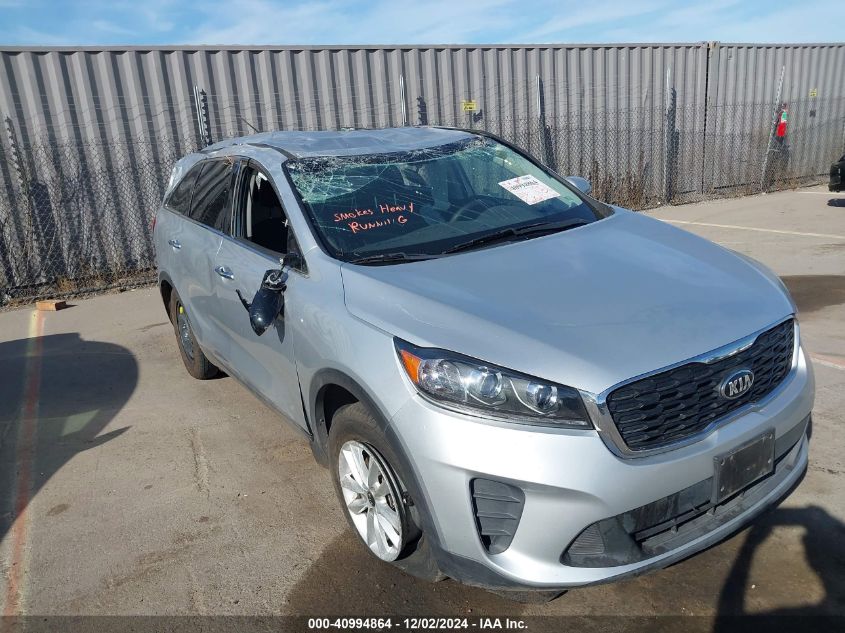 2019 Kia Sorento 2.4L L VIN: 5XYPG4A30KG567316 Lot: 40994864