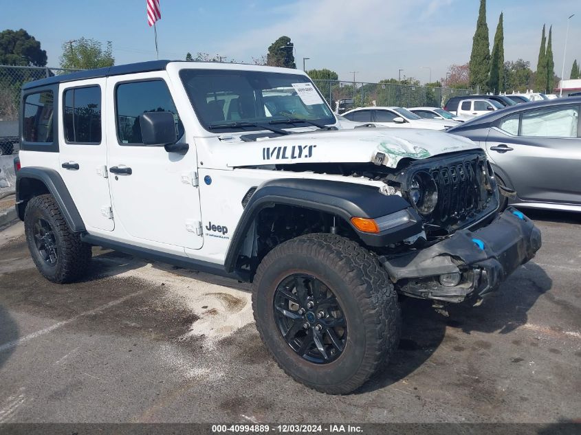 Vin: 1c4rjxn66rw186440, lot: 41484772, jeep wrangler 4xe willys 4xe 2024 img_1