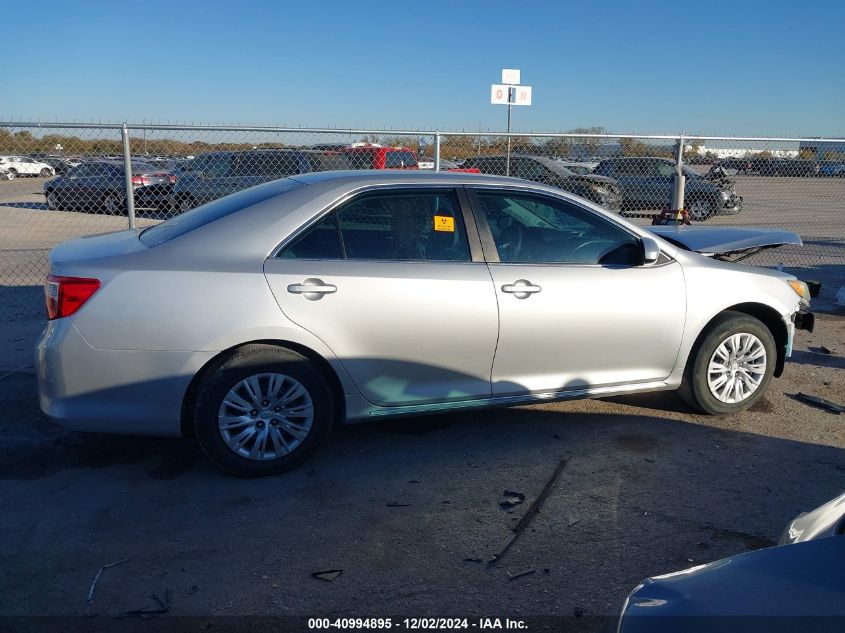 2013 Toyota Camry Le VIN: 4T4BF1FK2DR329725 Lot: 40994895