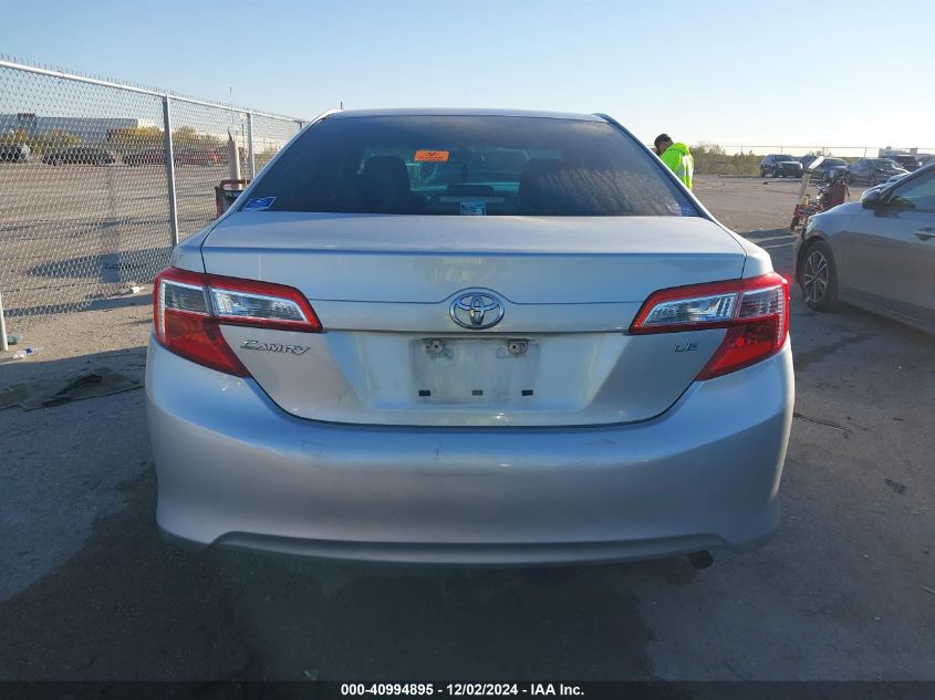 2013 Toyota Camry Le VIN: 4T4BF1FK2DR329725 Lot: 40994895