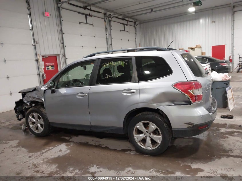 2015 SUBARU FORESTER VIN: JF2SJADC3FH842424