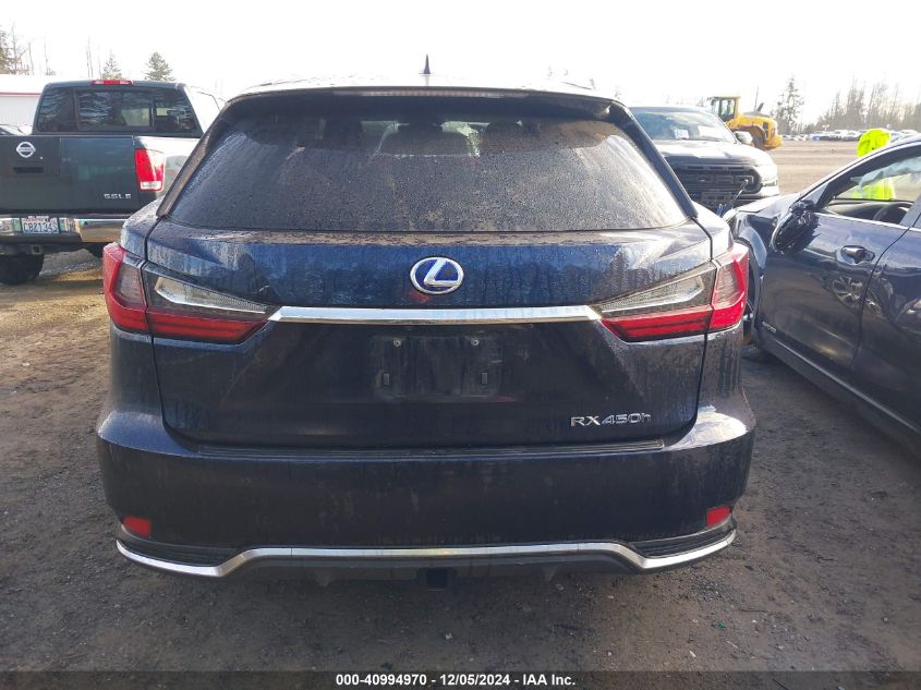 VIN 2T2HGMDA1MC057923 2021 Lexus RX, 450H no.16