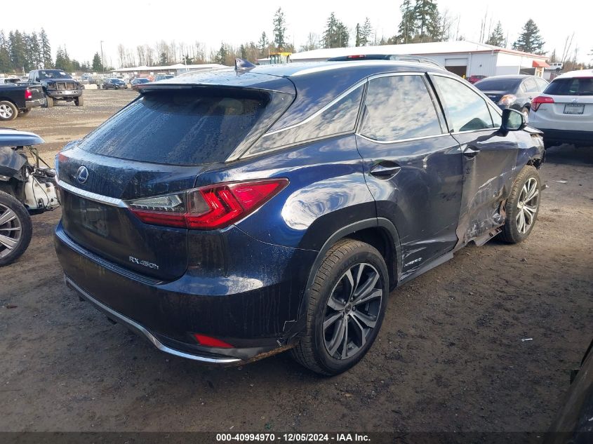 VIN 2T2HGMDA1MC057923 2021 Lexus RX, 450H no.4