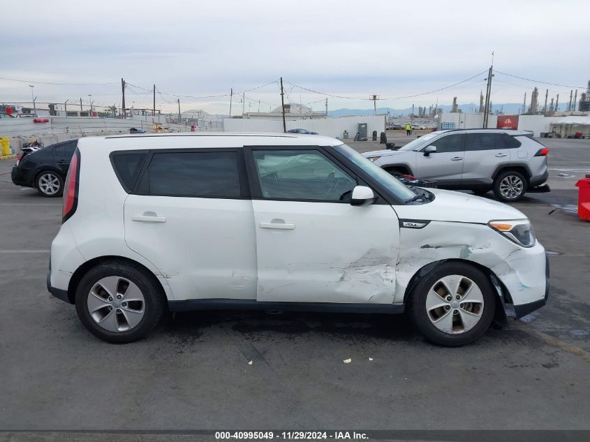 2016 Kia Soul VIN: KNDJN2A2XG7380564 Lot: 40995049