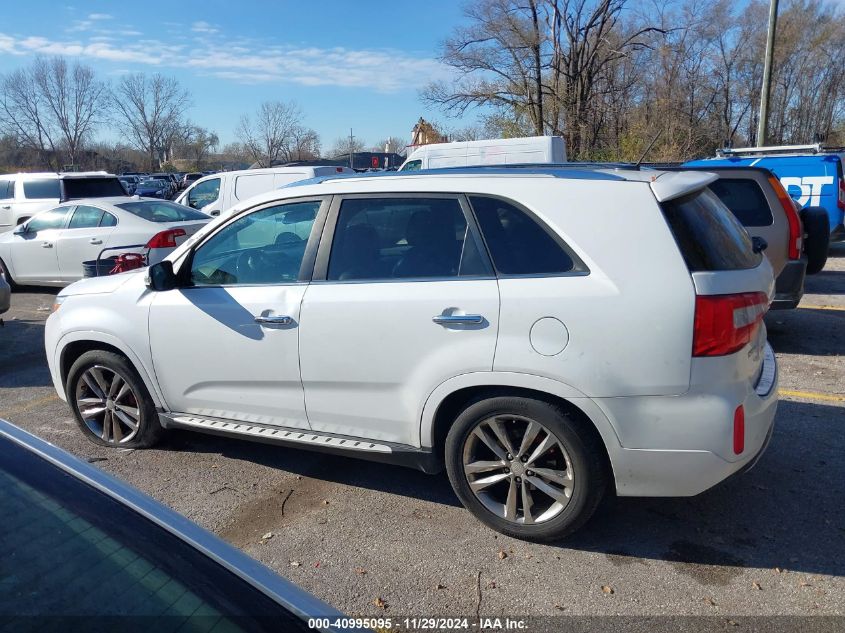 2014 Kia Sorento Limited V6 VIN: 5XYKW4A78EG489081 Lot: 40995095