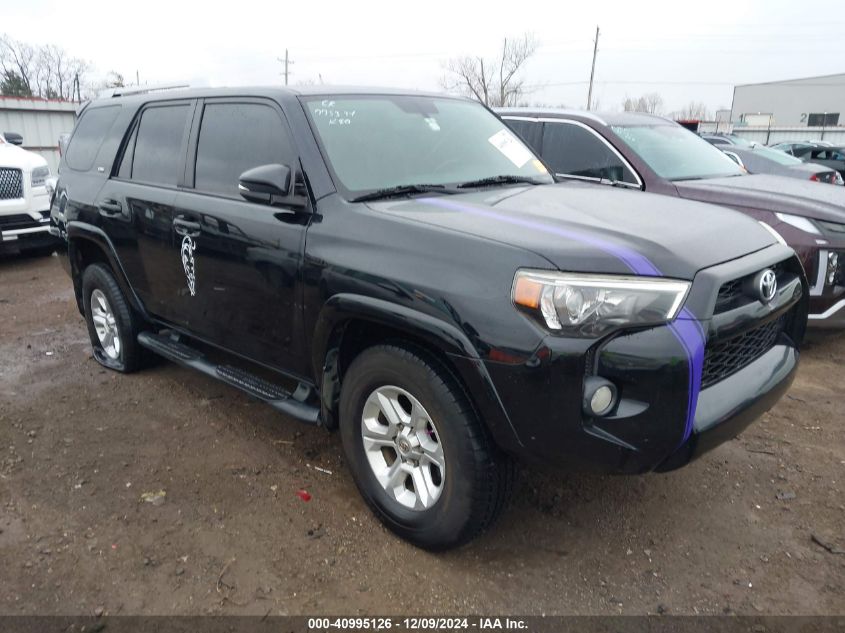 VIN JTEBU5JR4G5358010 2016 Toyota 4runner, Sr5 Premium no.1