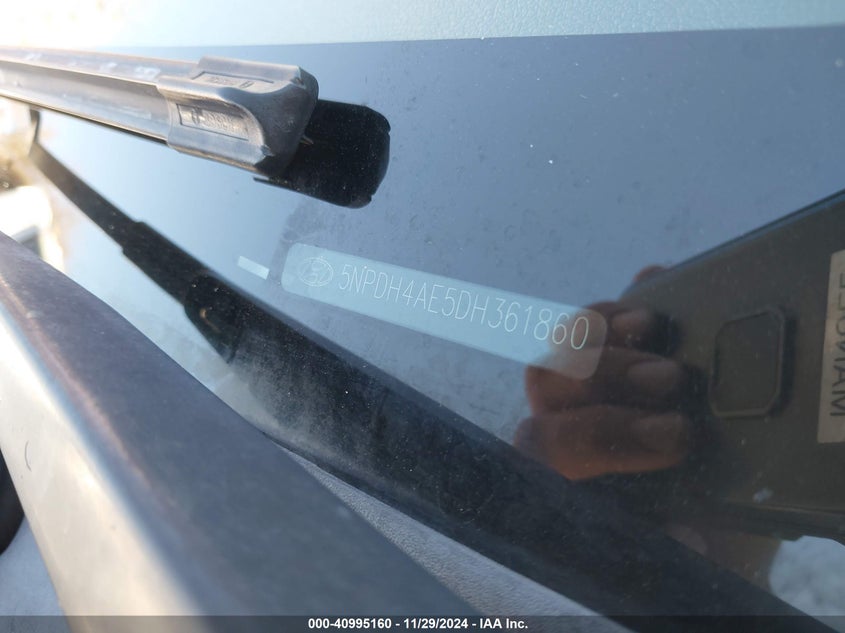 2013 HYUNDAI ELANTRA GLS - 5NPDH4AE5DH361860