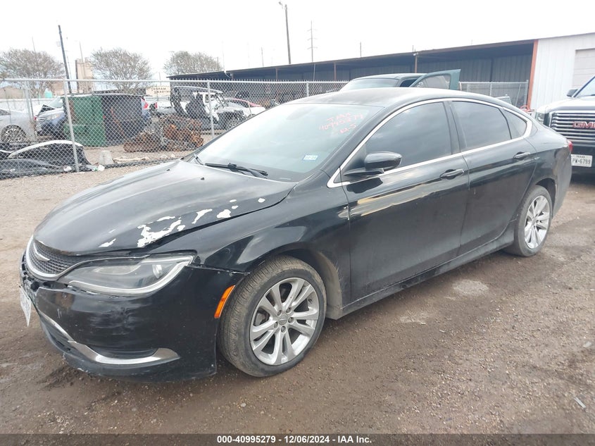 Vin: 1c3cccab9fn723304, lot: 41485162, chrysler 200 limited 20152