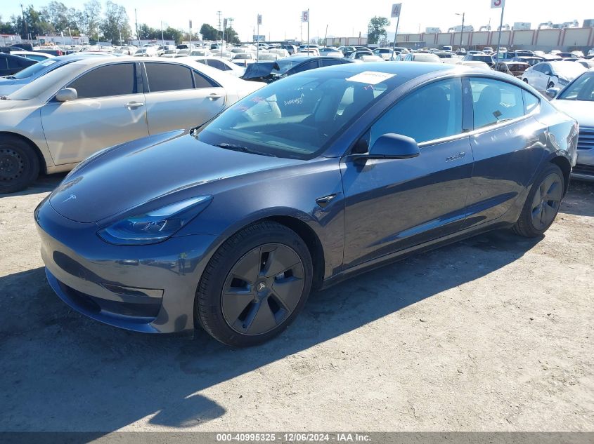 VIN 5YJ3E1EA3PF647199 2023 Tesla Model 3, Rear-Whee... no.2