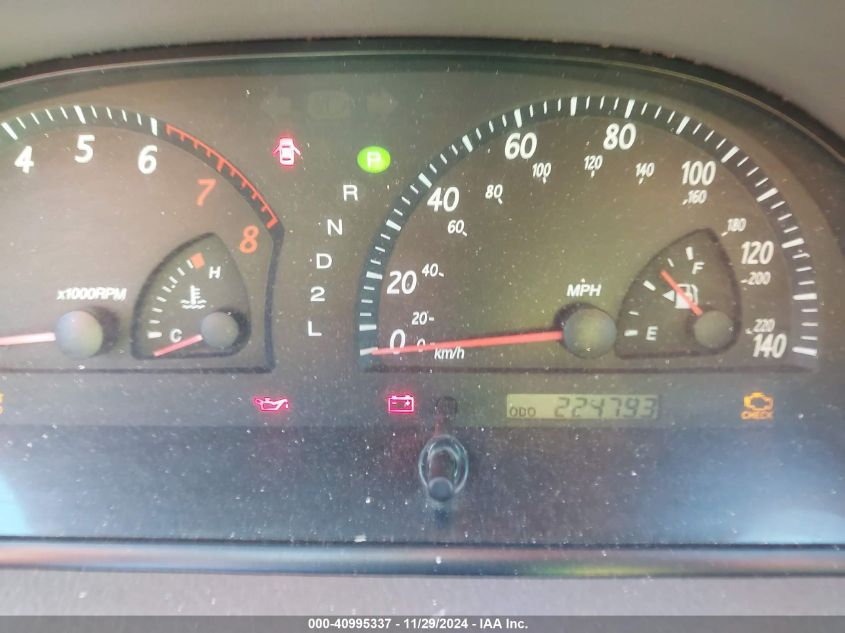 2004 Toyota Camry Xle VIN: 4T1BE32K04U860498 Lot: 40995337