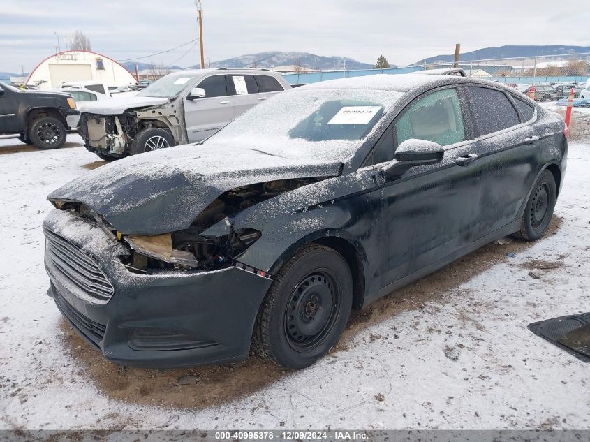 2014 FORD FUSION S - 3FA6P0G70ER176844