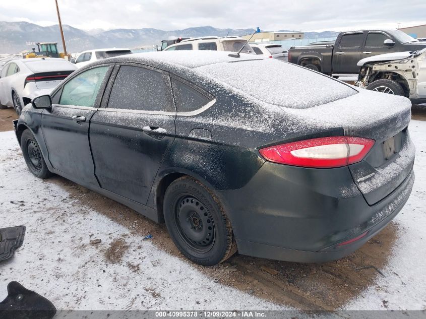 VIN 3FA6P0G70ER176844 2014 Ford Fusion, S no.3