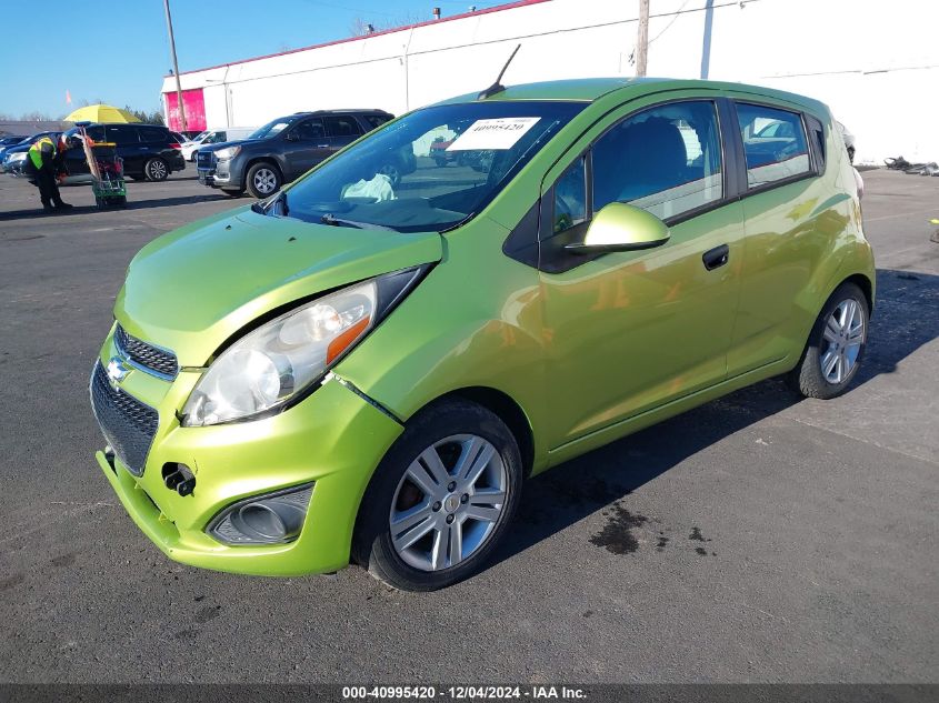 VIN KL8CC6S99DC572457 2013 CHEVROLET SPARK no.2