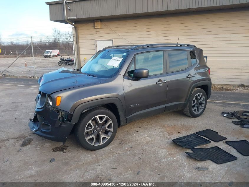 VIN ZACCJABB9JPG86498 2018 JEEP RENEGADE no.2