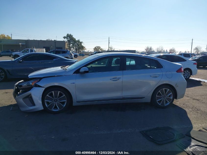 2019 Hyundai Ioniq Hybrid Limited VIN: KMHC05LCXKU133145 Lot: 40995464