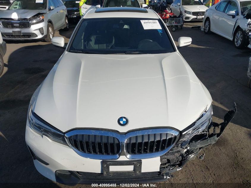 2019 BMW 330I VIN: WBA5R1C51KAK0959 Lot: 40995485