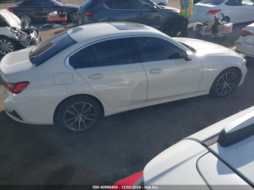 2019 BMW 330I VIN: WBA5R1C51KAK0959 Lot: 40995485