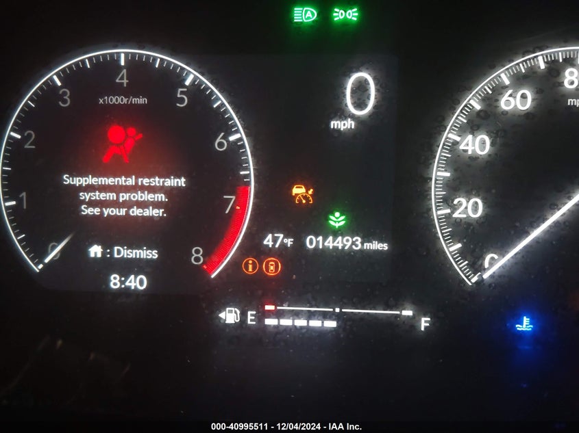 2024 HONDA CIVIC VIN: 19XFL2G89RE031938