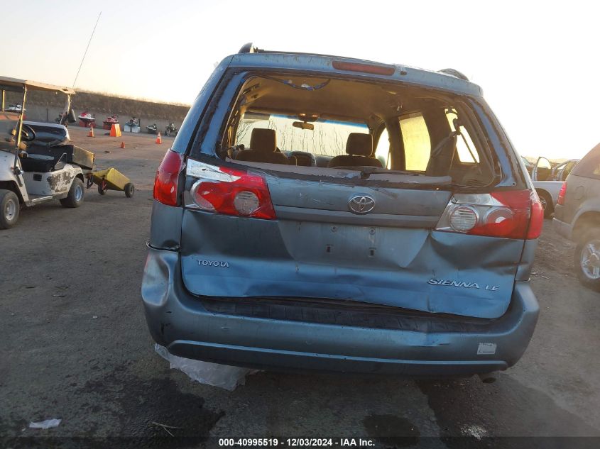 2006 Toyota Sienna Le VIN: 5TDZA23C06S487695 Lot: 40995519