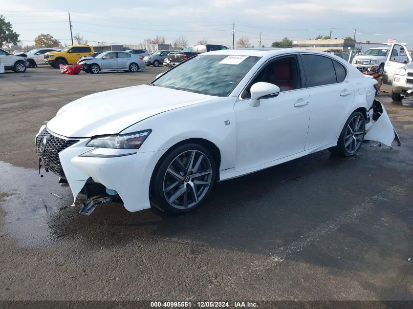 VIN JTHBZ1BL4HA009848 2017 Lexus GS, 350 F Sport no.2