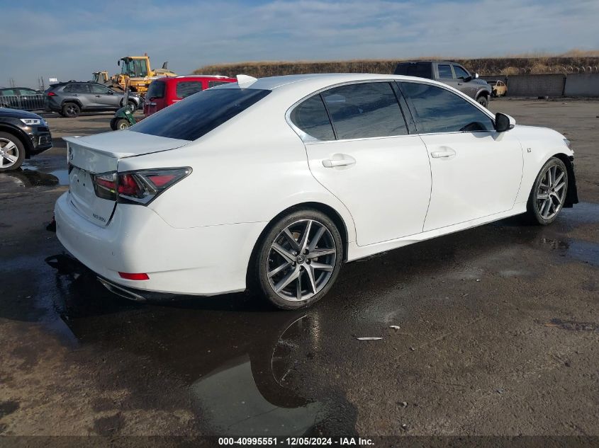 VIN JTHBZ1BL4HA009848 2017 Lexus GS, 350 F Sport no.4