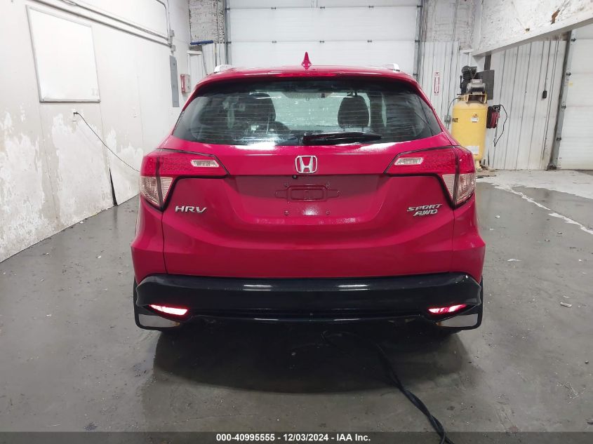 VIN 3CZRU6H18KG700918 2019 Honda HR-V, Sport no.16