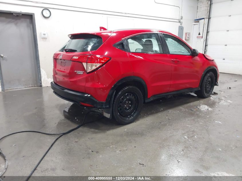 VIN 3CZRU6H18KG700918 2019 Honda HR-V, Sport no.4