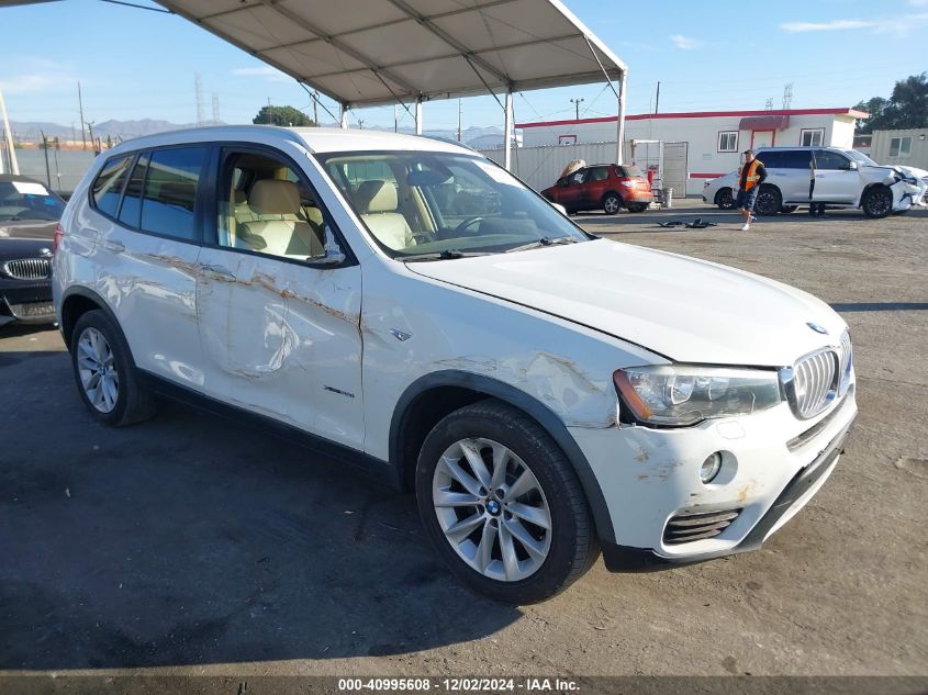 VIN 5UXWX9C53F0D52050 2015 BMW X3 no.1