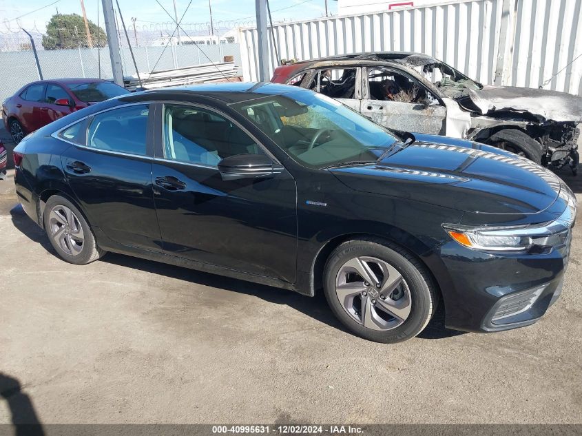 2020 Honda Insight Ex VIN: 19XZE4F5XLE013949 Lot: 40995631