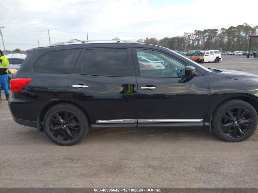 2017 Nissan Pathfinder Platinum VIN: 5N1DR2MN8HC661211 Lot: 40995642