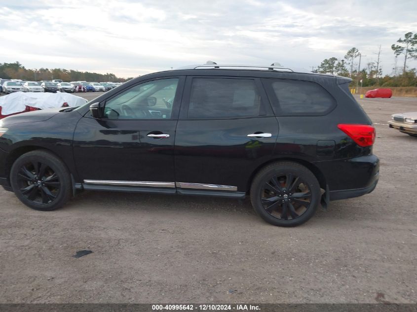 2017 Nissan Pathfinder Platinum VIN: 5N1DR2MN8HC661211 Lot: 40995642