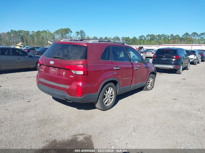 2014 KIA SORENTO LX - 5XYKT4A6XEG459130