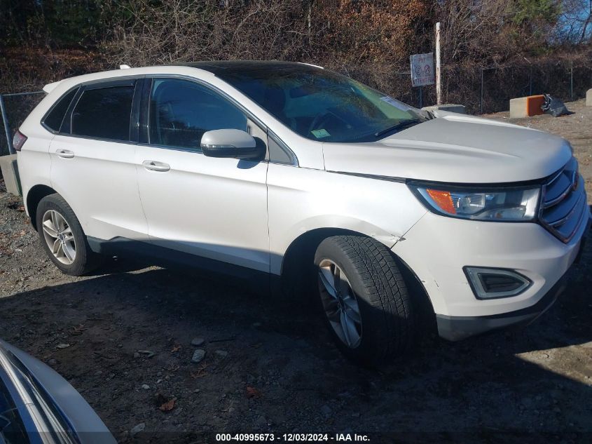 VIN 2FMTK4J87FBC24551 2015 Ford Edge, Sel no.13