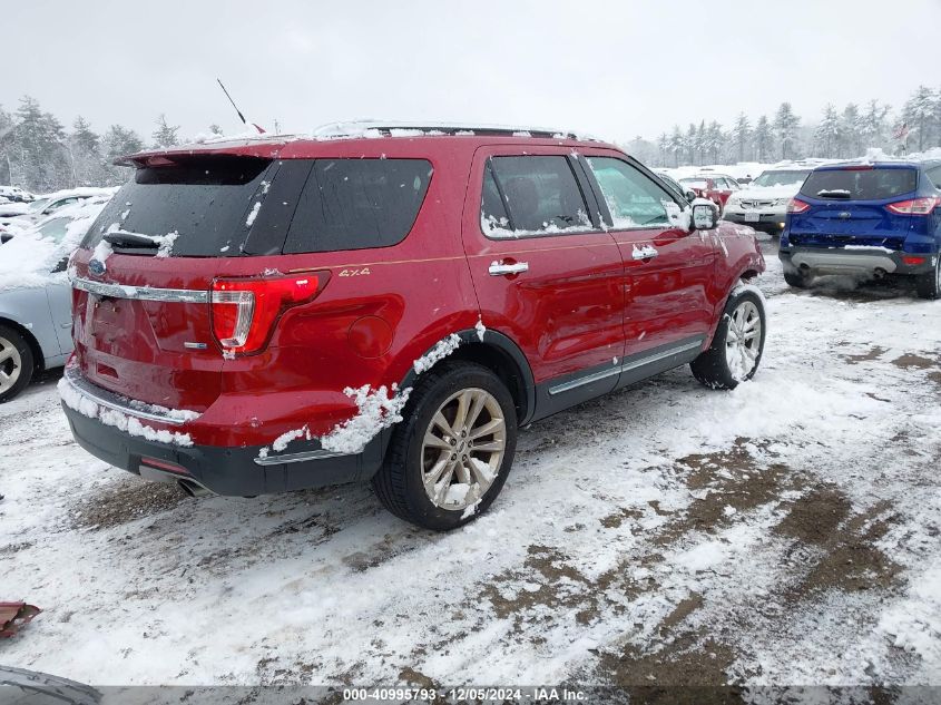 VIN 1FM5K8FH8JGC88978 2018 Ford Explorer, Limited no.4