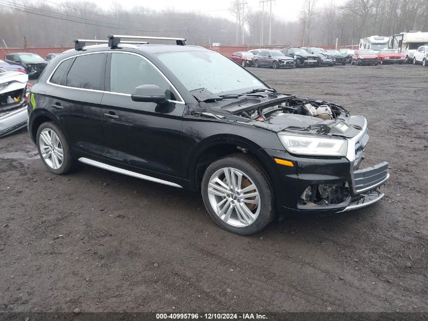 VIN WA1CNAFY6J2216419 2018 Audi Q5, 2.0T Premium/2.... no.1