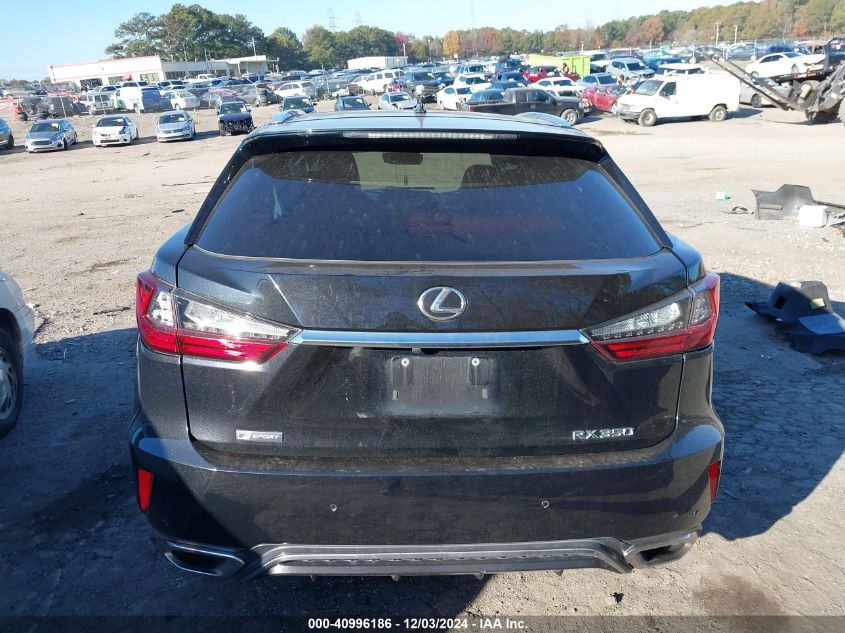 VIN 2T2BZMCA4GC045867 2016 Lexus RX, 350 F Sport no.16