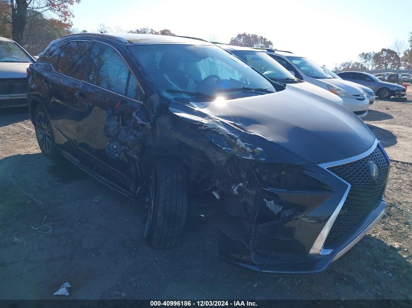 VIN 2T2BZMCA4GC045867 2016 Lexus RX, 350 F Sport no.1