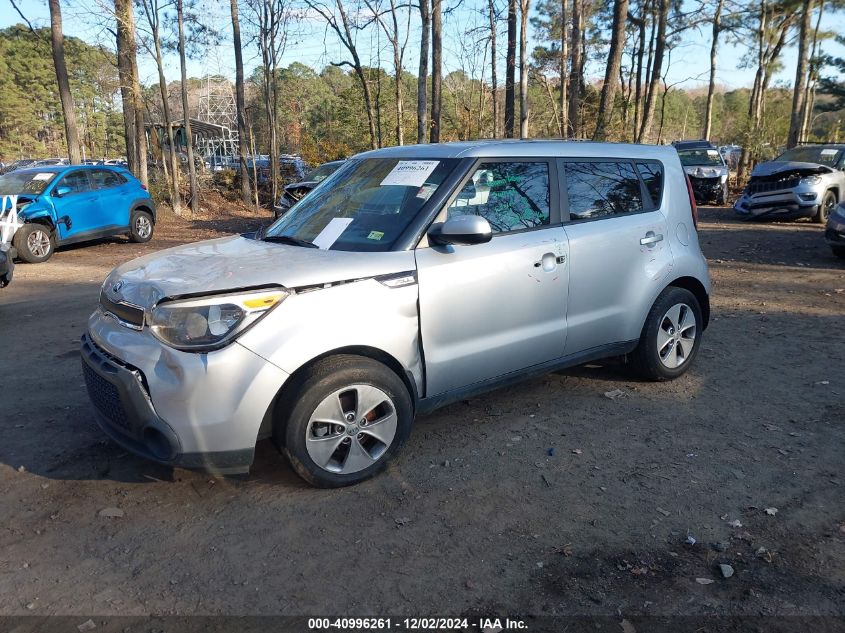 2016 Kia Soul VIN: KNDJN2A29G7843388 Lot: 40996261