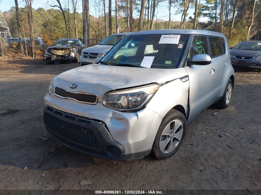 2016 Kia Soul VIN: KNDJN2A29G7843388 Lot: 40996261